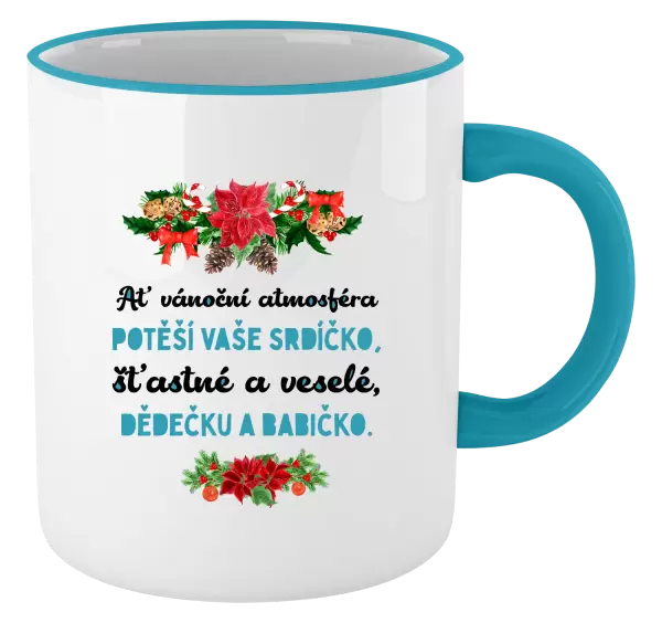 Vánoční hrnek Šťastné a veselé