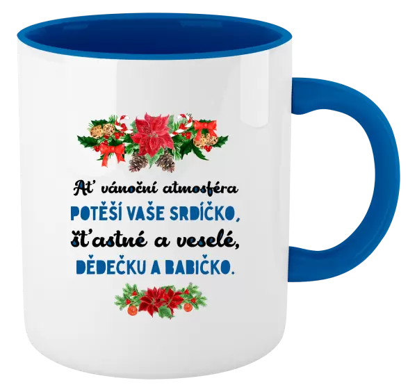Vánoční hrnek Šťastné a veselé