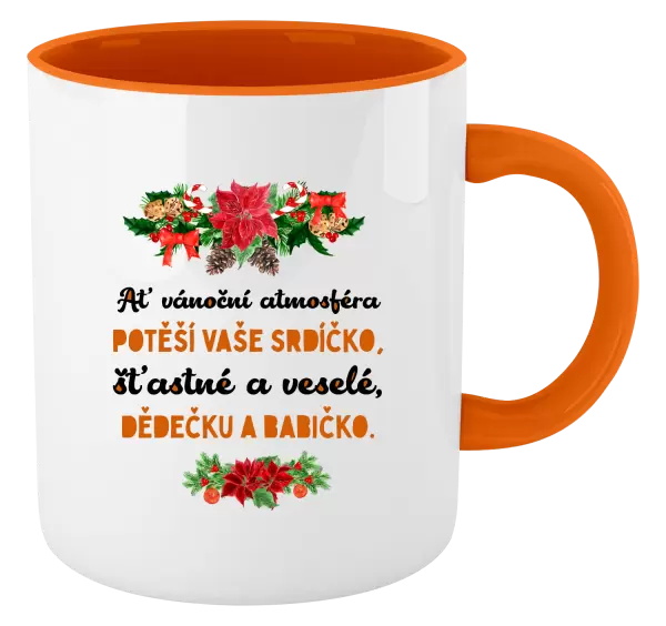 Vánoční hrnek Šťastné a veselé