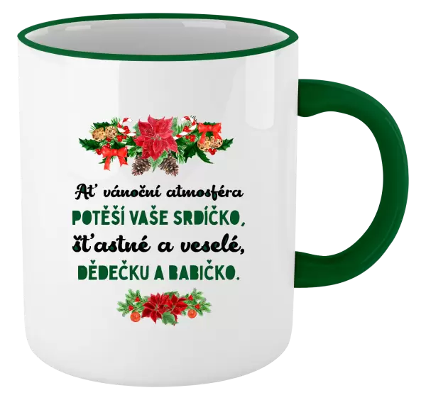 Vánoční hrnek Šťastné a veselé