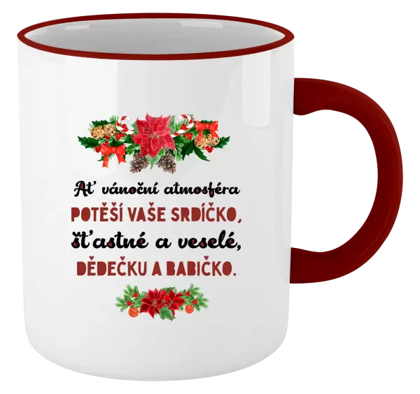 Vánoční hrnek Šťastné a veselé