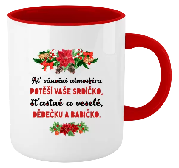 Vánoční hrnek Šťastné a veselé