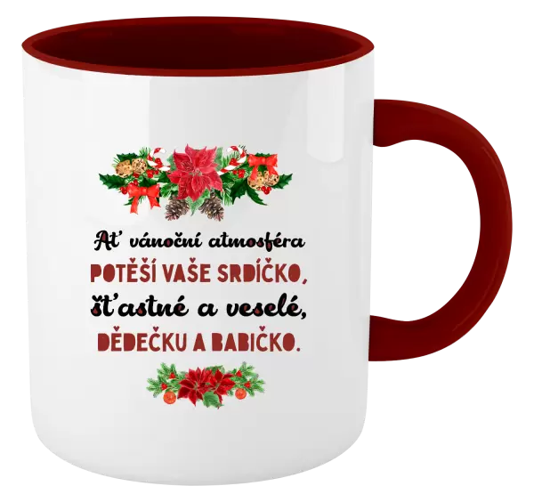 Vánoční hrnek Šťastné a veselé