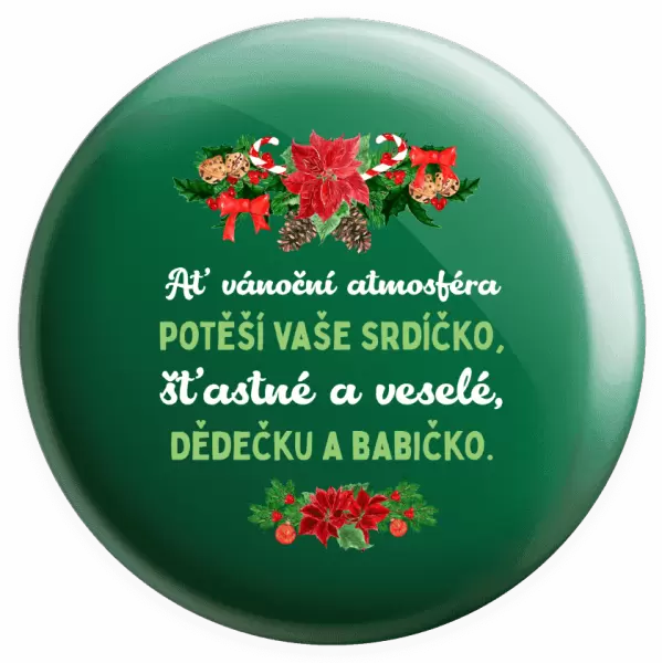 Placka Šťastné a veselé