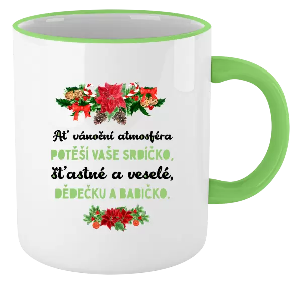 Vánoční hrnek Šťastné a veselé