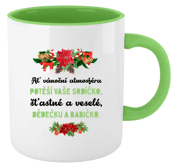 Vánoční hrnek Šťastné a veselé