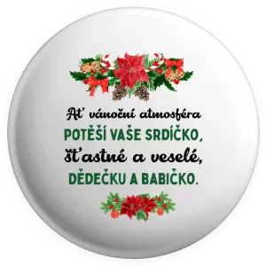 Placka Šťastné a veselé