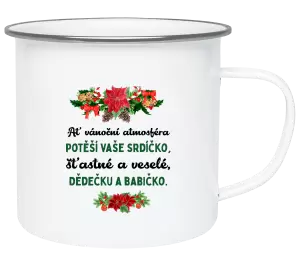 Vánoční plecháček Šťastné a veselé