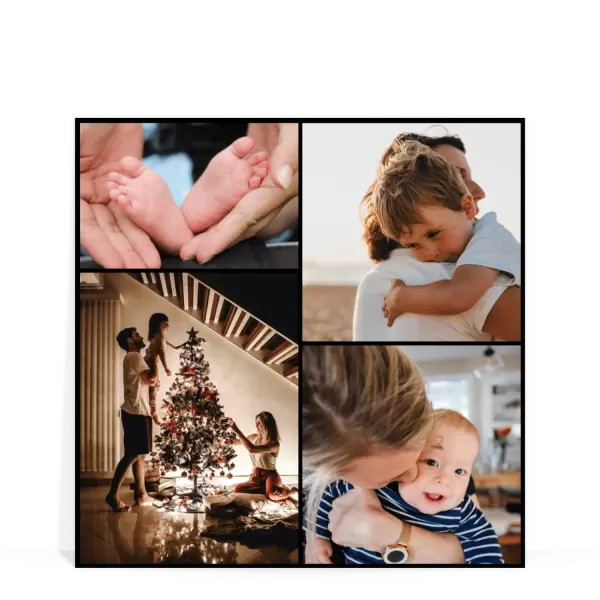 PVC svatební fotoobraz Koláž 4 fotky 03