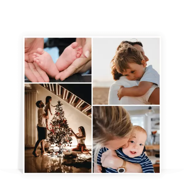 PVC svatební fotoobraz Koláž 4 fotky 03