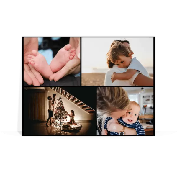 PVC svatební fotoobraz Koláž 4 fotky 03