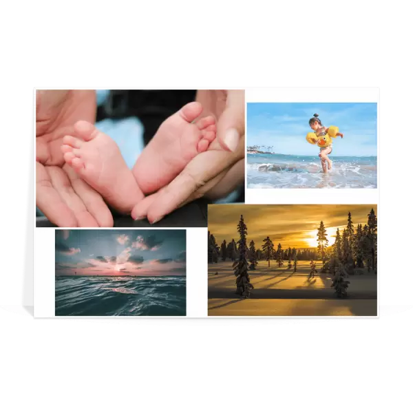 Dibond fotoobraz Koláž 4 fotky 02