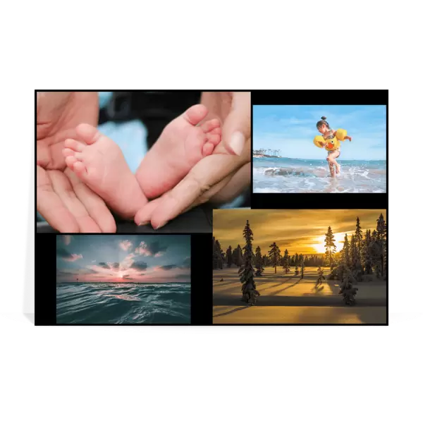 Dibond fotoobraz Koláž 4 fotky 02