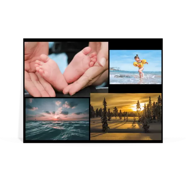 PVC svatební fotoobraz Koláž 4 fotky 02