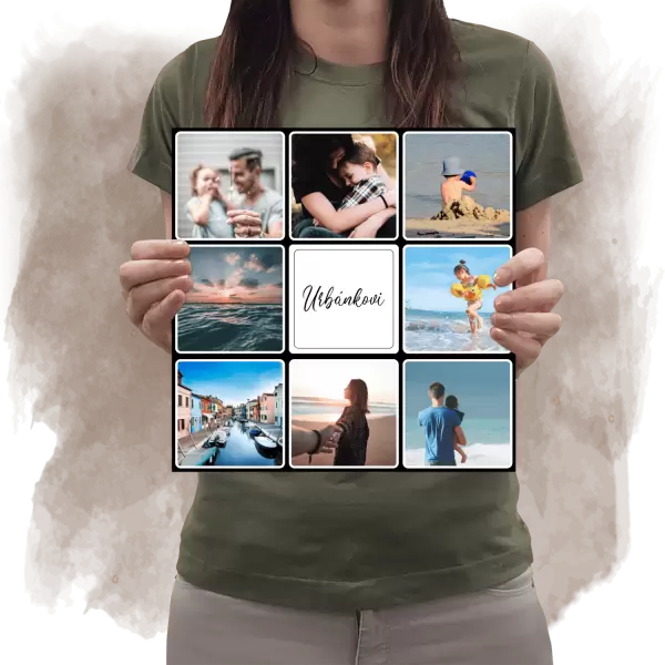 PVC svatební fotoobraz Koláž 8 fotek