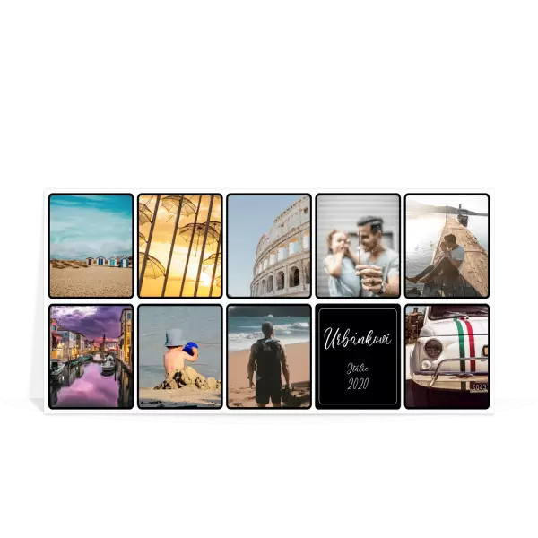 Dibond fotoobraz Koláž 9 fotek