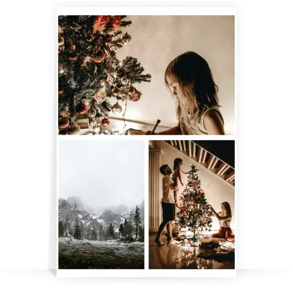 PVC svatební fotoobraz Koláž 3 fotky