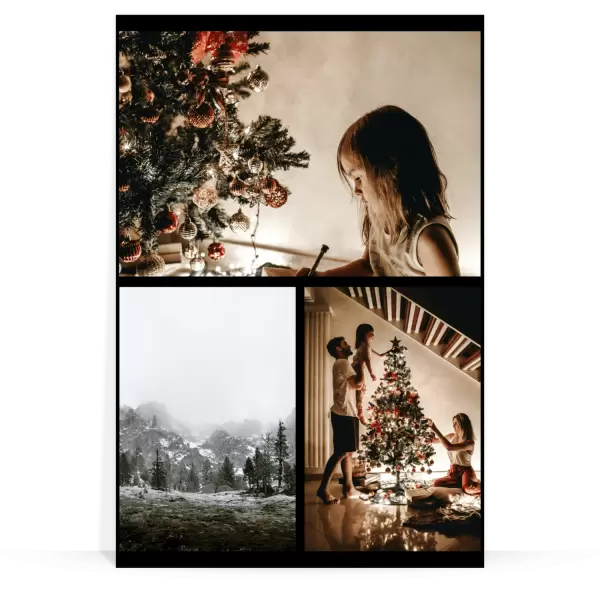 PVC svatební fotoobraz Koláž 3 fotky