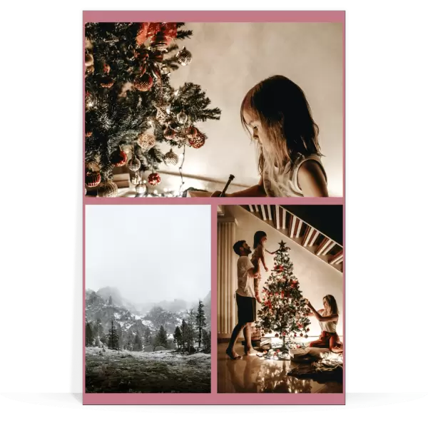 PVC svatební fotoobraz Koláž 3 fotky