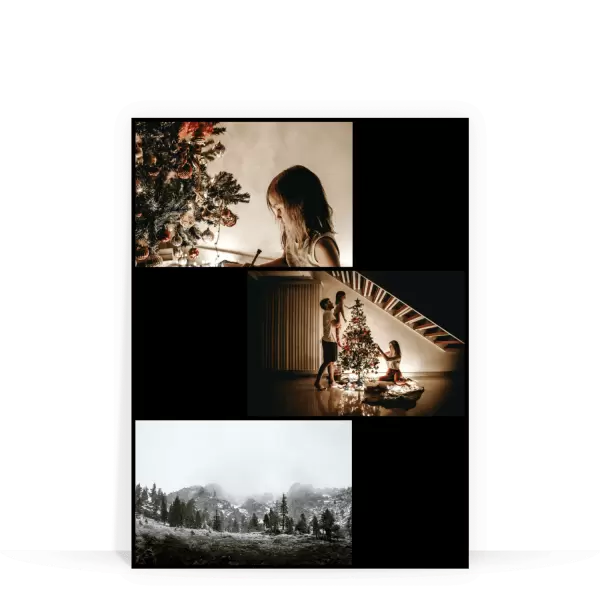 PVC svatební fotoobraz Koláž 3 fotky