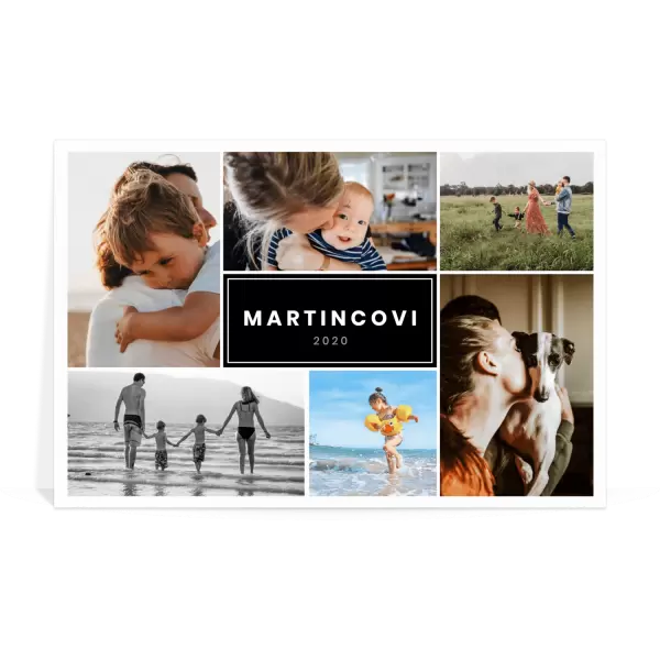 Dibond svatební fotoobraz Koláž 6 fotek