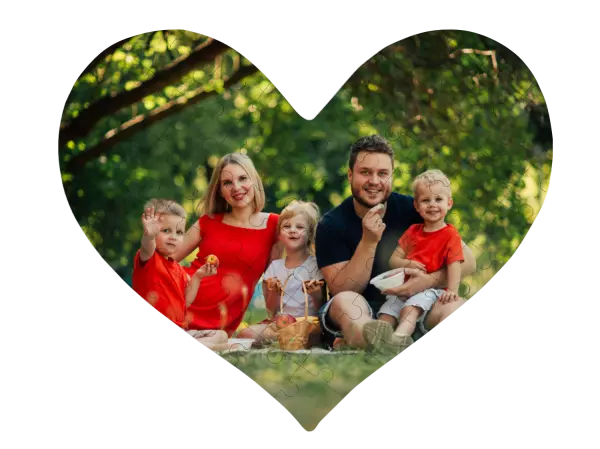 Puzzle srdce  Vlastná fotografia