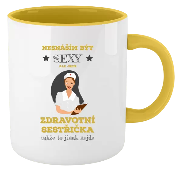 Hrnek Nesnáším být sexy, ale jsem zdravotní sestřička