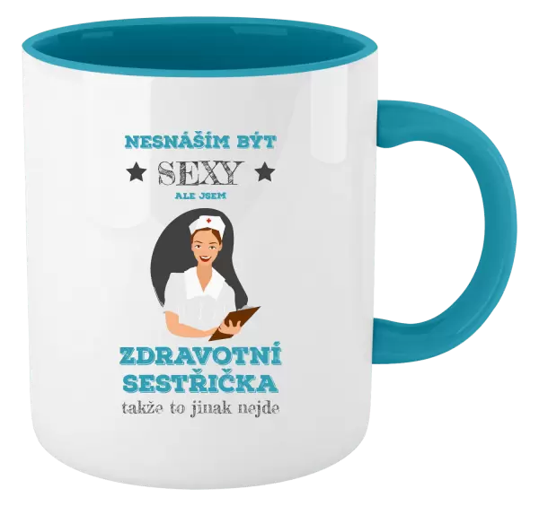 Hrnek Nesnáším být sexy, ale jsem zdravotní sestřička