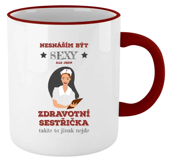 Hrnek Nesnáším být sexy, ale jsem zdravotní sestřička
