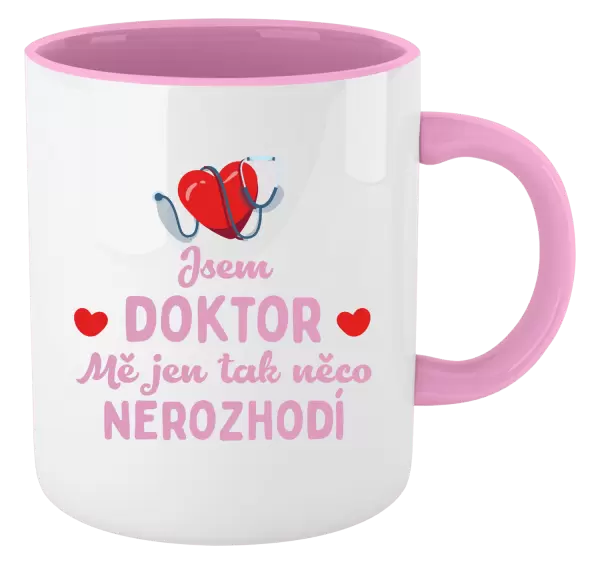 Hrnek Jsem doktor. Mě jen tak něco nerozhodí
