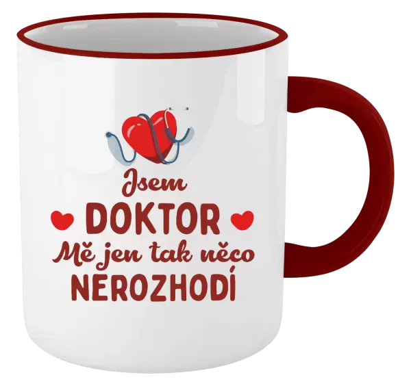 Hrnek Jsem doktor. Mě jen tak něco nerozhodí