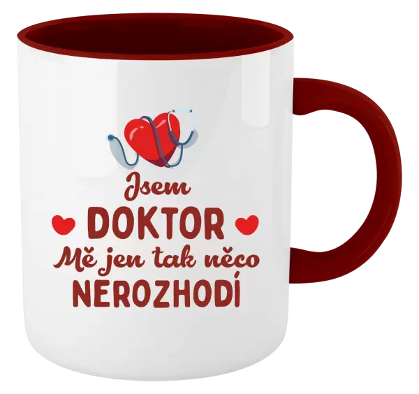 Hrnek Jsem doktor. Mě jen tak něco nerozhodí