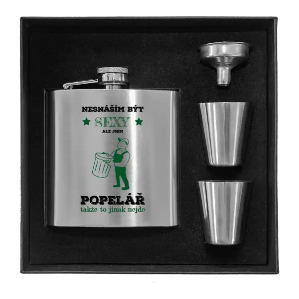 Placatka v krabičce Nesnáším být sexy, ale jsem popelář