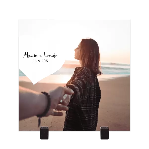 Plexi obrázek 1 fotka srdce