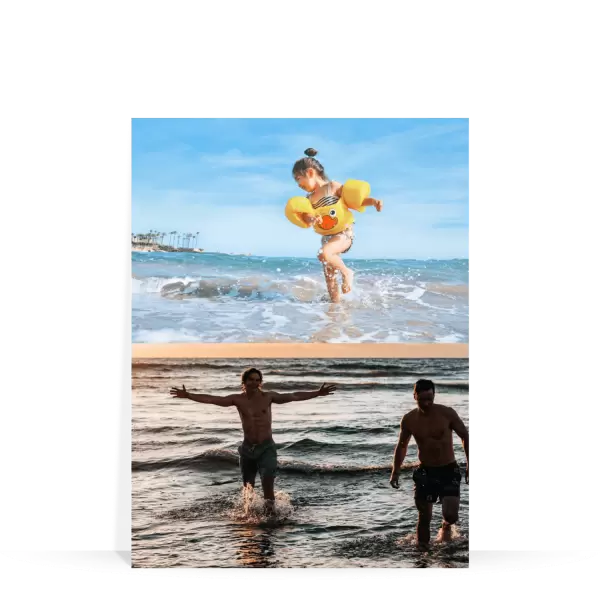 Dřevěný fotoobraz 2 fotky