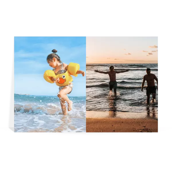 Dřevěný fotoobraz 2 fotky