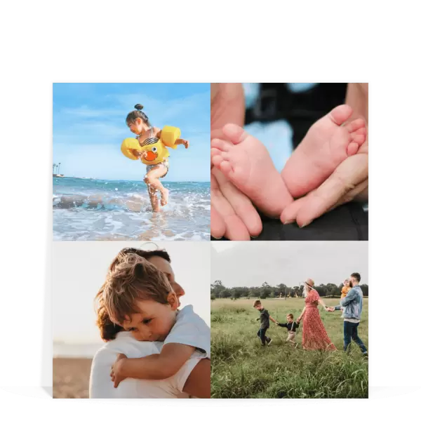 PVC svatební fotoobraz 4 fotky