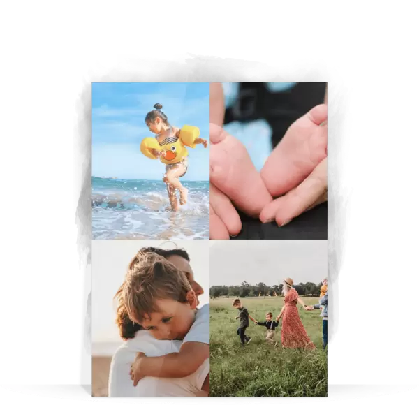 Plexi svatební fotoobraz 4 fotky