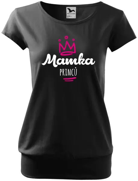 Dámské tričko Mamka princů