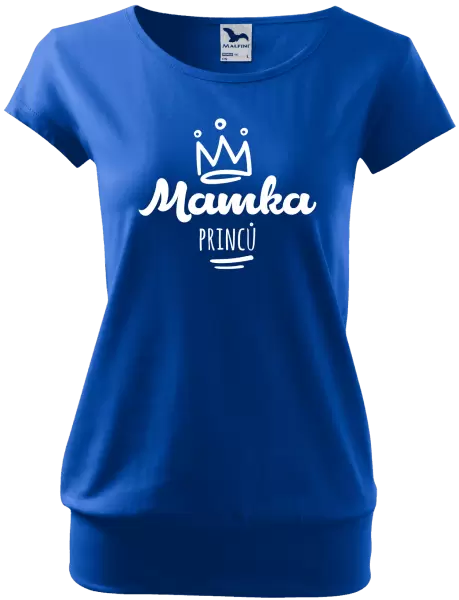 Dámské tričko Mamka princů