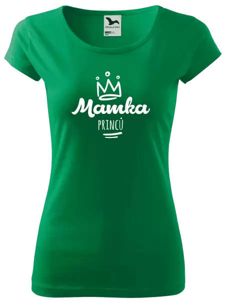 Dámské tričko Mamka princů