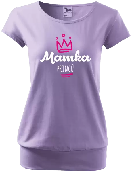 Dámské tričko Mamka princů