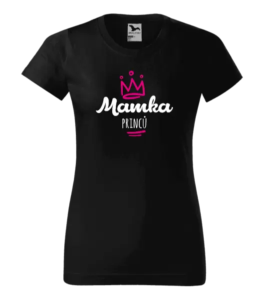 Dámské tričko Mamka princů