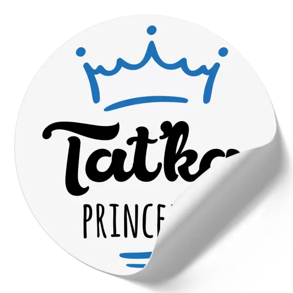 Samolepka Taťka princezen
