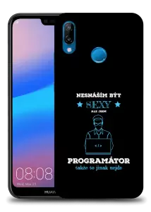 Kryt Huawei P20 Lite Nesnáším být sexy, ale jsem programátor