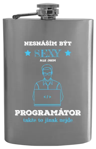 Placatka Nesnáším být sexy, ale jsem programátor