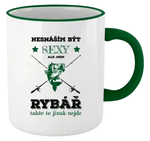 Hrnek Nesnáším být sexy, ale jsem rybář