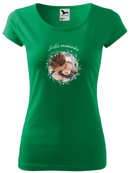 Dámské tričko Hrdá maminka