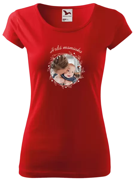 Dámské tričko Hrdá maminka