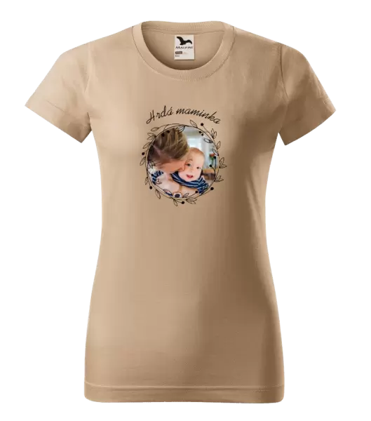 Dámské tričko Hrdá maminka
